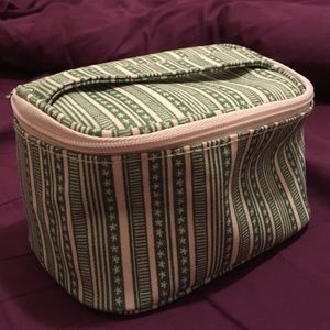 Medium sized makeup bag